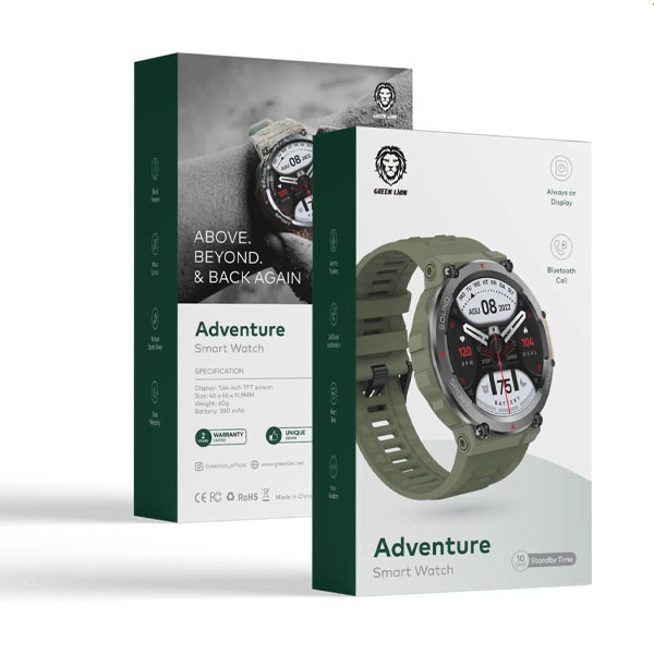 Adventure Smart Watch Green lion