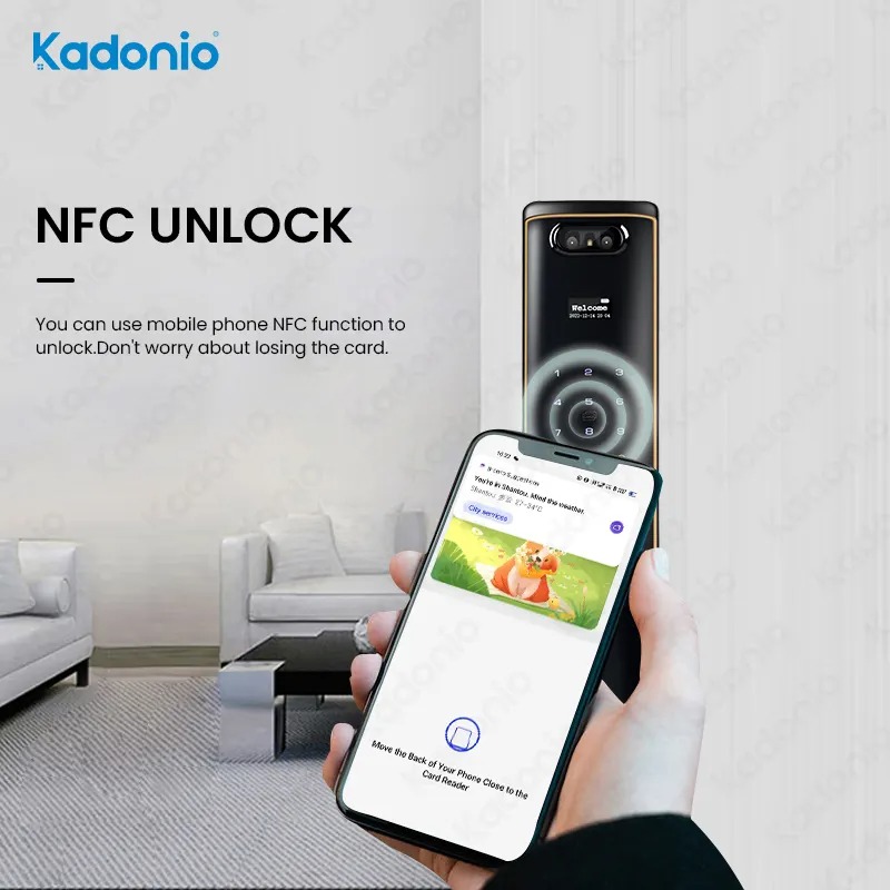 Kadonio 823 - دستگیره دیجیتال هوشمند مدل Kadonio 823